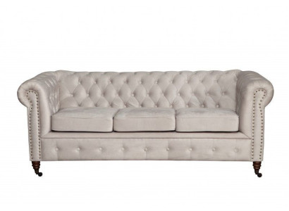 Chesterfield Sofa set 3+2+1 Oxford Couch Upholstery Set Sofas Couches Leather