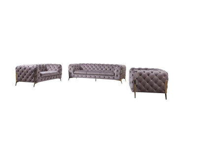 Designer Chesterfield Sofa set Sofa Couch Upholstery Set 321 Seating set new