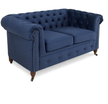 Sofa set 3+1 Seater Sofas Couch Upholstery Blue e Suite Classic Couches