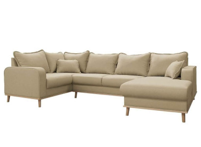 U-shape Couch Living landscape Corner sofa Suite Modern Design Sofa Textile