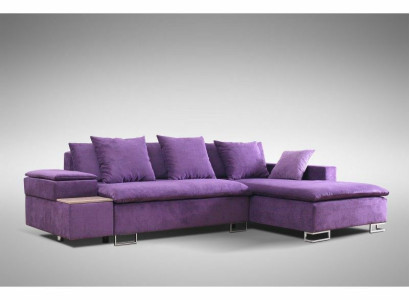 Design Corner sofa Sofa L-shape Bed function Couch Upholstery Seat Corner Sofas Textile new
