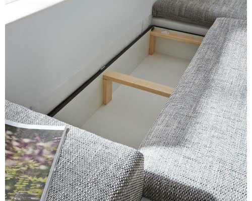 Sofa bed Design Corner sofa L-shape Bed function Textile Couch Sofas Fabric