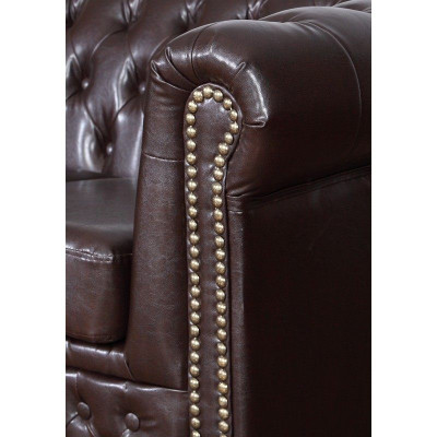 Chesterfield Sofa set Sofa Upholstery Design Leather Fabric Sets 3+2 Couch