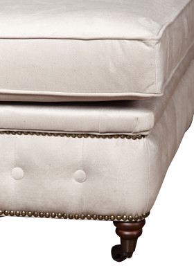 Chesterfield three-seater couch sofa upholstery + stool sofas couches 2 pieces. Set new