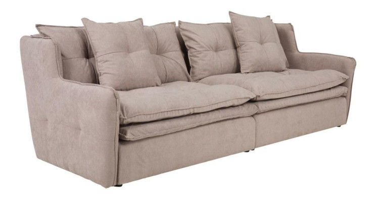 Lümmel Sofa 4 Seater Fabric Sofas Luxury Couch Couches big Upholstery 265cm