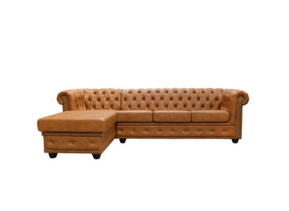 Chesterfield Leather Sofa Sofa Couch Corner sofa Leather Sofa Suite Upholstery Corner Sofas