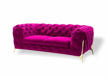 Sofa 2 Seater Classic Chesterfield Sofas Couches Upholstery Two-seater Seat new