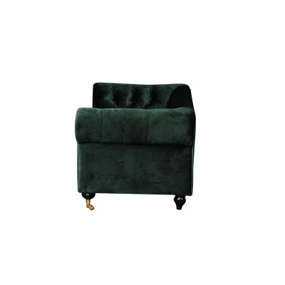 Chesterfield 2 seater classic luxury decorative rococo baroque sofa textile