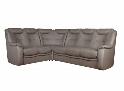 Design Corner sofa Sofa Kassel Leather Couch Upholstery Seat Corner Sofas Living landscape new