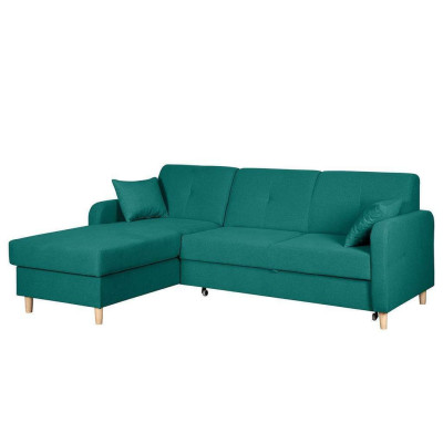 Sofa bed design corner sofa L-shape bed couch textile sofas fabric sleep function