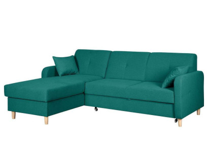 Sofa bed design corner sofa L-shape bed couch textile sofas fabric sleep function
