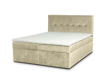 Design Chesterfield Beds Bed Double bed Hotel Luxury 180x200 Double Textile