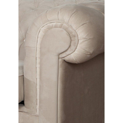 Design Classic 3 Seater Chesterfield Big XXL Couch Leather Textile Sofas Immediately