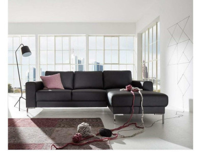Leather L-shape Couch Living landscape Corner sofa Suite Design Modern Sofa