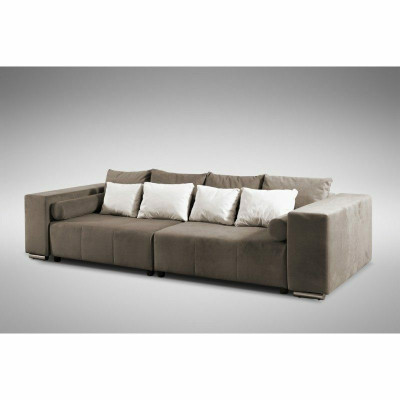 Sofa 4 Seater Big XXL Bed function Couch Sofas Couches Living room Design new