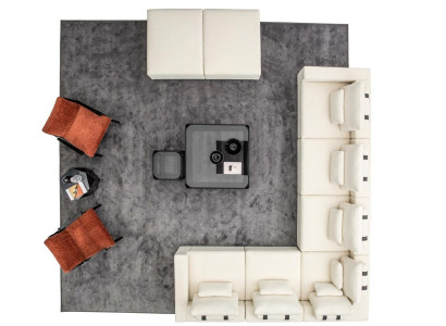 Sofa set L-shape Designer upholstered sofa Design Armchair Upholstered furniture Corner sofa