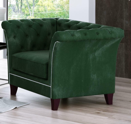 Chesterfield Armchair Couch Upholstery 1 Seater Velvet Design Couches Decorative Sofas