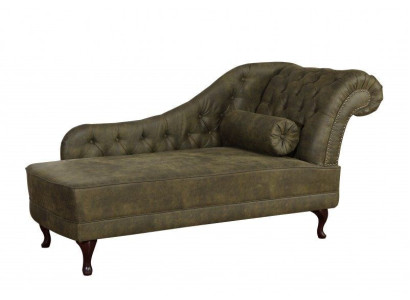 Chaise Longues Chesterfield Pako Lounger Chaise Leather Sofa Relax Vintage Immediately