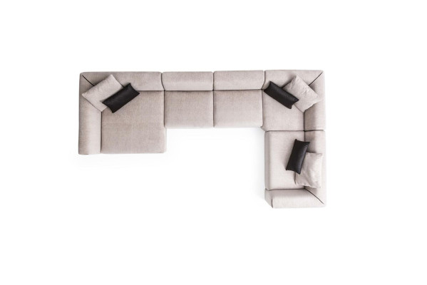 Modern Corner sofa U-shape Living room style sofa Seating group Seating group