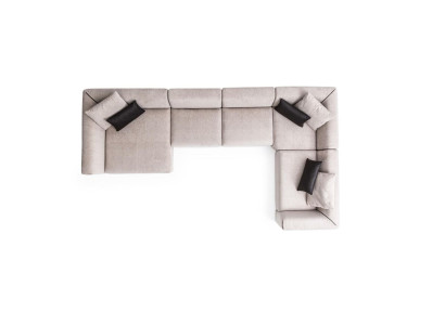 Modern Corner sofa U-shape Living room style sofa Seating group Seating group
