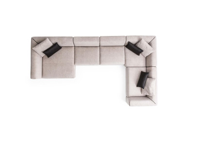 Modern Corner sofa U-shape Living room style sofa Seating group Seating group