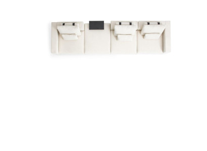 Sofa White Six Seater Living room furniture Luxury Couches Fabric Furniture