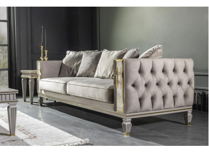 Chesterfield Sofa xxl Couch Upholstery big Sofas Design Furniture Furnishings