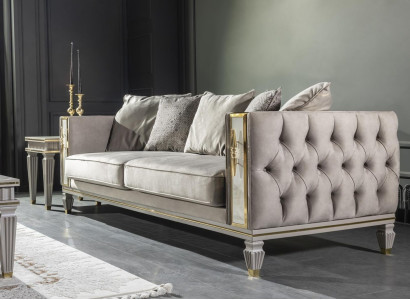 Chesterfield Sofa xxl Couch Upholstery big Sofas Design Furniture Furnishings