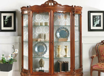 Glass cabinet display case sideboard furniture wooden cabinet xxl showcases luxury wardrobe wood
