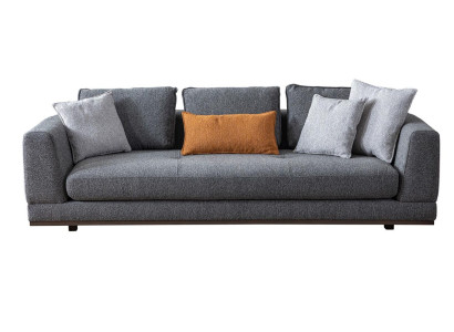 Sofa 3 Seater Modern Furniture White Living room Luxury 243cm three seater