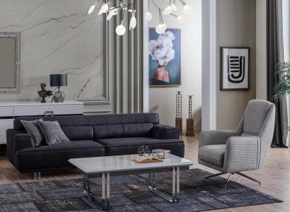 Sofa set 3 Seater and Armchair Designer Furniture Living room Couch Furniture