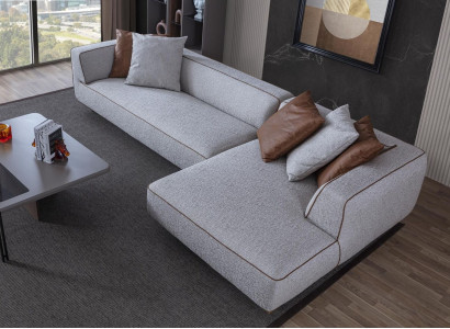 Corner suite Couch Sofa Couches Sets Gray Corner sofa Corner group Couch Sofas