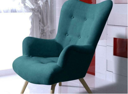 Armchair Single Seater Lounge Club Furniture Wing Chair Sofa Couch TV Upholstery new