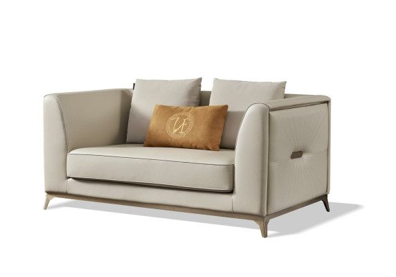 Armchair Leather TV Couch 1 Seater Relax Sofa Luxury Upholstery Single Seater