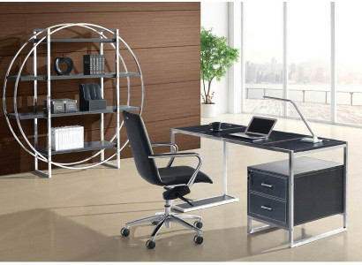 Work Writing Office Table Luxury Class Metal Designer Furniture Tables