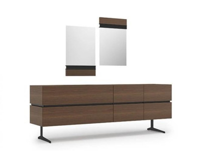 Sideboard with 2x Mirror Dining room Complete Furnishings Modern Design new
