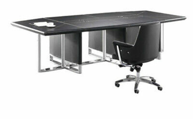 Meeting Tables Conference Table Modern Law Firm Leather Wood Design