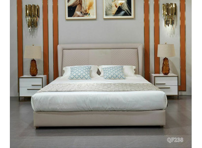 Bed 2x Group new Bedside table 3 pcs. Bedroom Set Design Modern Luxury