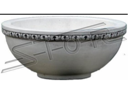 Flower Basket Flowers Figures Vase Vessel Garden Patio Decoration Statue