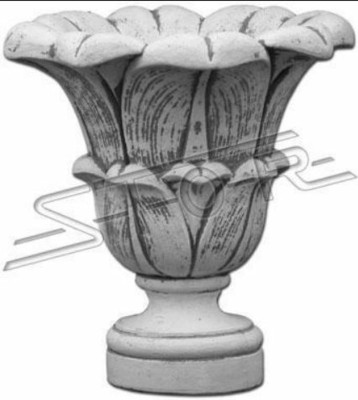 Flower Basket Flowers Vase Vessel Garden Figures Patio Decoration Statue