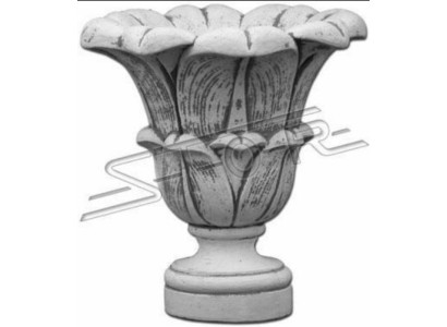 Flower Basket Flowers Vase Vessel Garden Figures Patio Decoration Statue