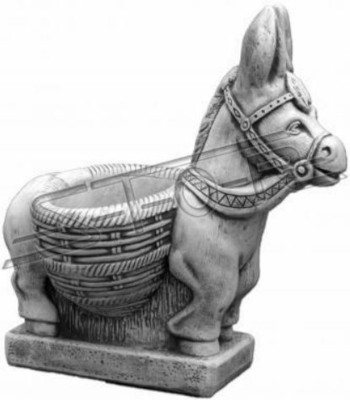 Flower Basket Flowers Vase Vessel Garden Patio Decoration Figures Statue