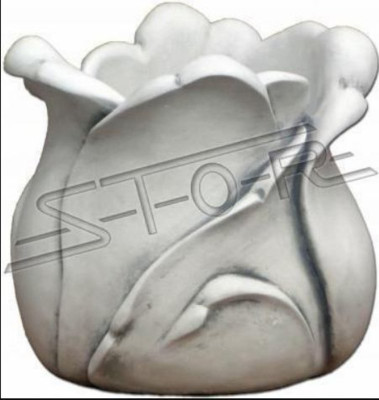 Flower Basket Flower Vase Vessel Garden Patio Decoration Statue