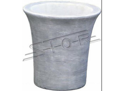 Flower Basket Figures Flower Vase Vessel Garden Patio Statue Decoration