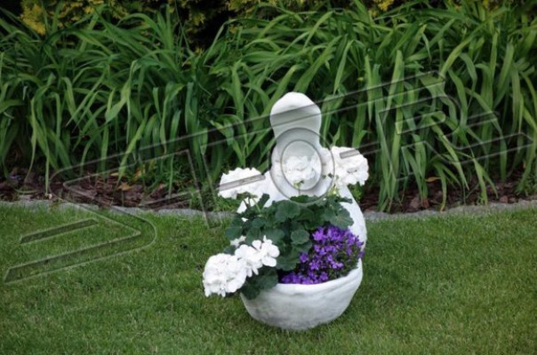 Flower pot plant pot decoration garden figure vases natural flower pots