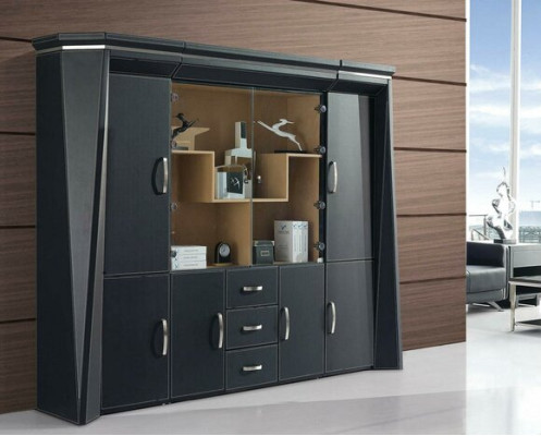 Office Bookcase Filing cabinet Elegant Luxury Furniture Wardrobe Decorative Cabinets