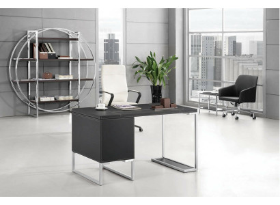 Office furniture set desk filing cabinet designer modern furniture 2 pieces.
