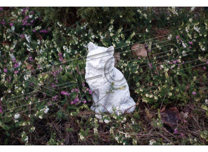 Decorative Garden Decoration Cat Patio Figures Stone Figure Statue