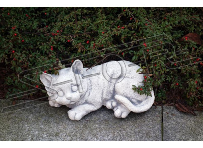 Decorative Garden Decoration Cat Patio Stone Figures Figure Statue