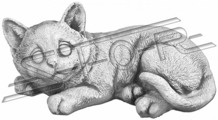Decorative Garden Decoration Cat Patio Stone Figures Figure Statue
